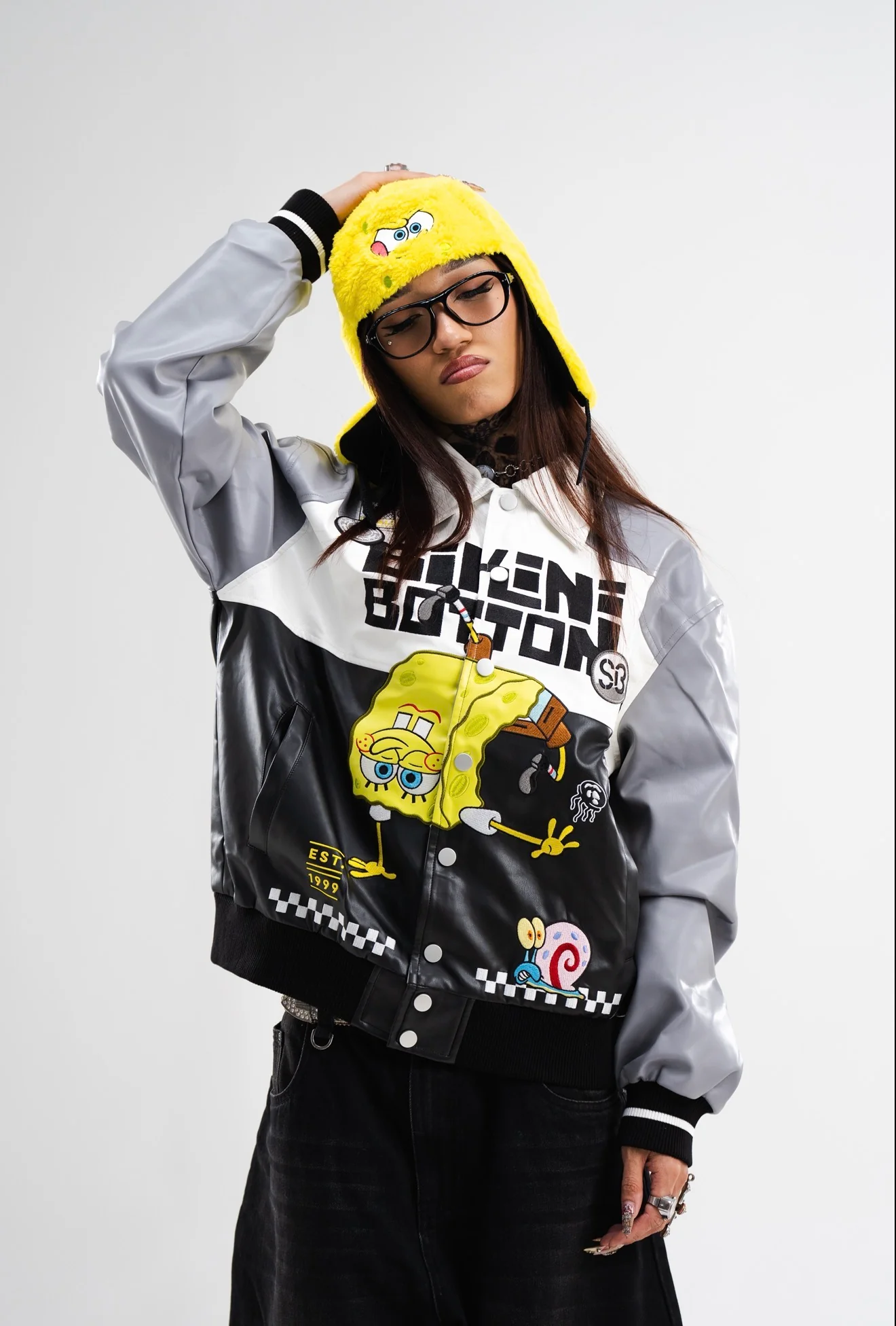 PRE-ORDER: SPONGEBOB LEATHER JACKET