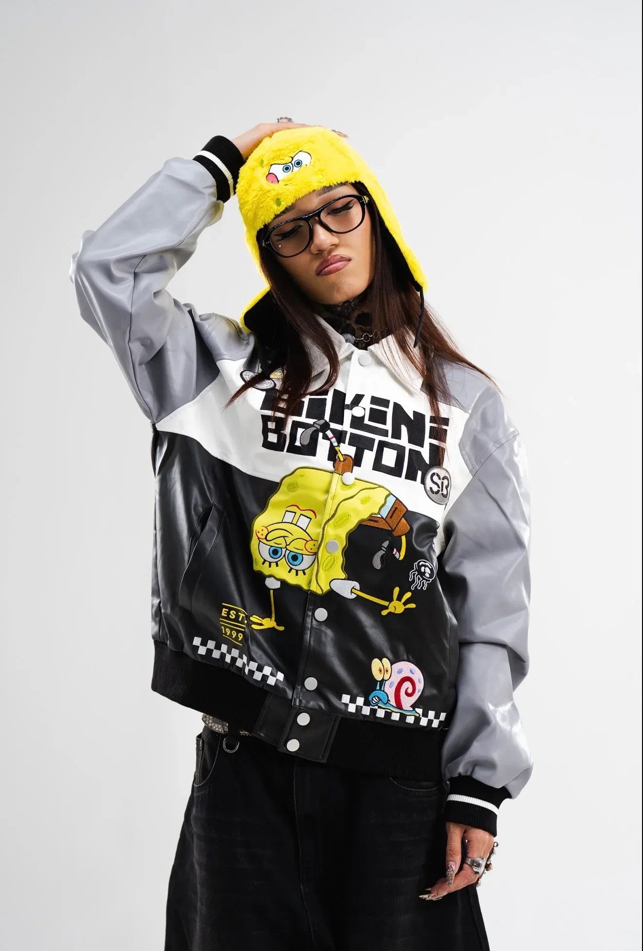 PRE-ORDER: SPONGEBOB LEATHER JACKET