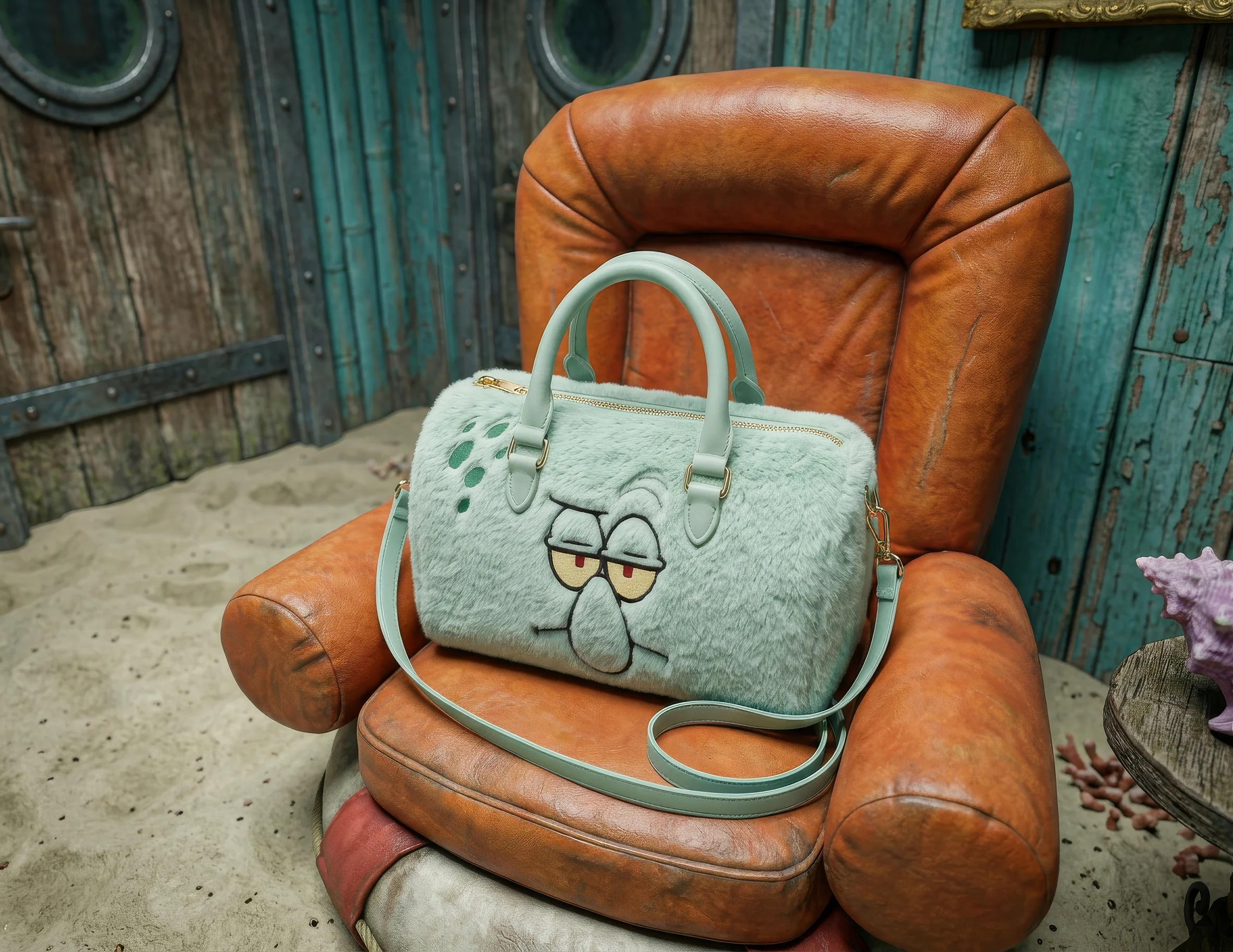 PRE-ORDER: SQUIDWARD WEEKENDER BAG