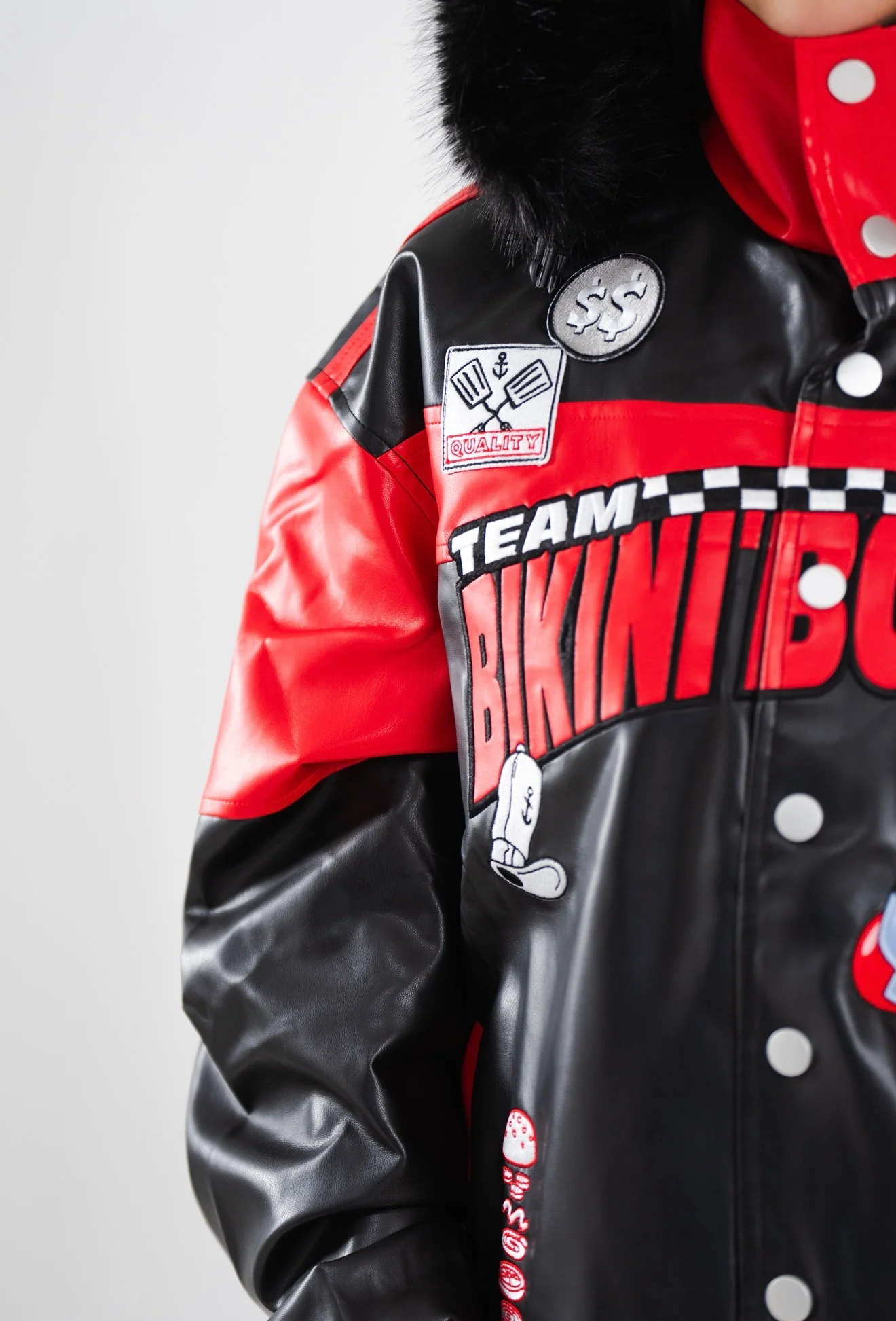 PRE-ORDER: MR. KRABS LEATHER JACKET