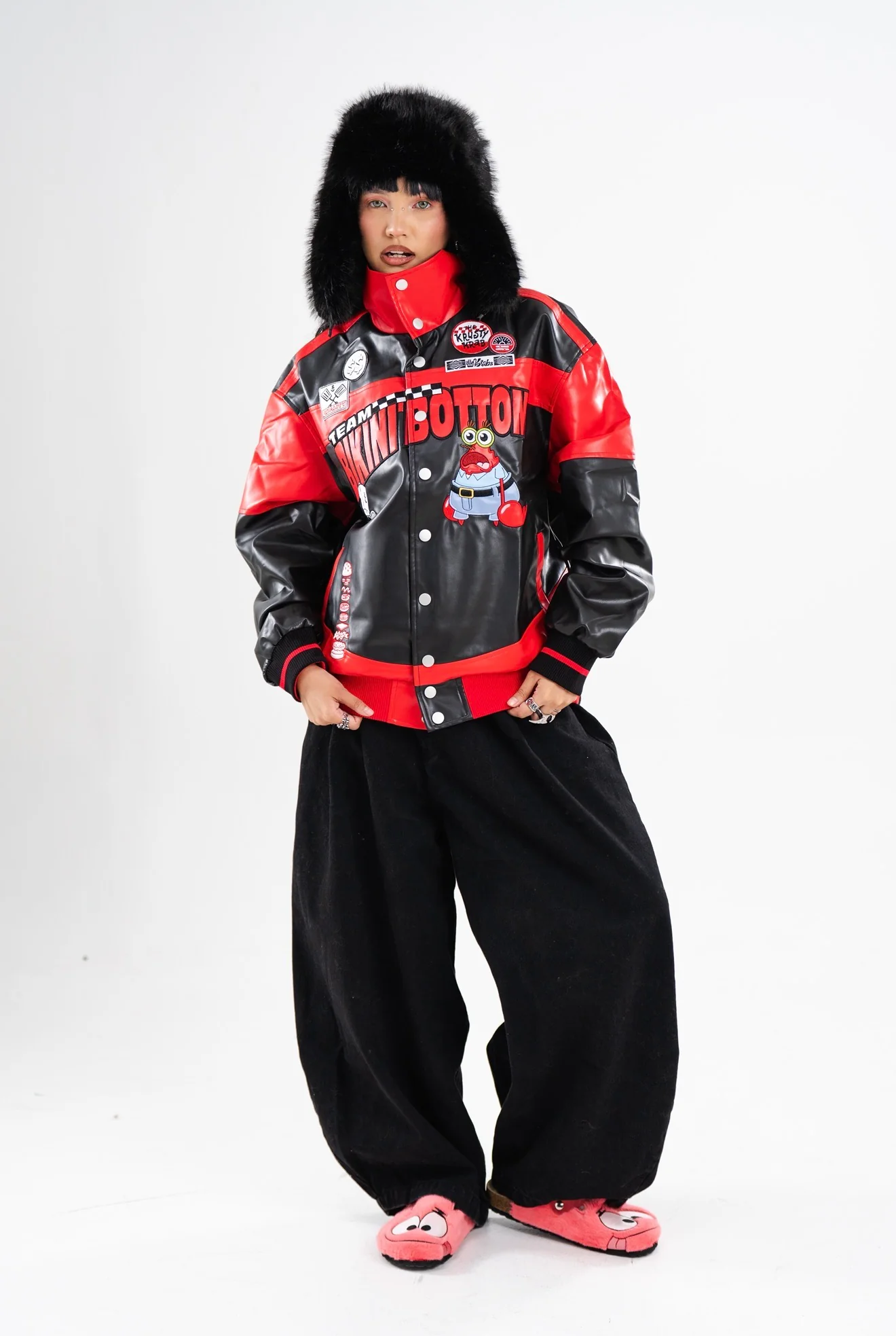 PRE-ORDER: MR. KRABS LEATHER JACKET