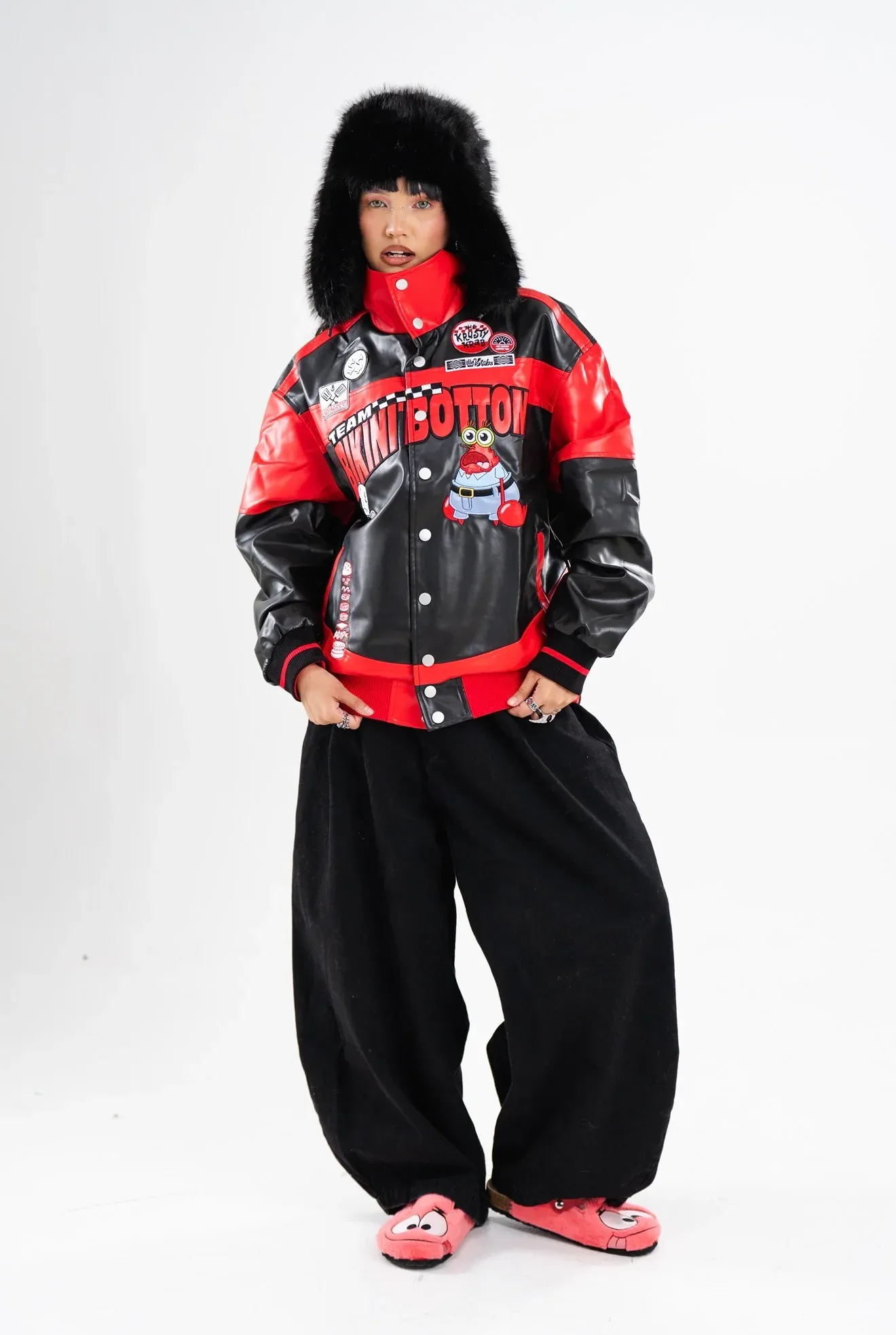 PRE-ORDER: MR. KRABS LEATHER JACKET