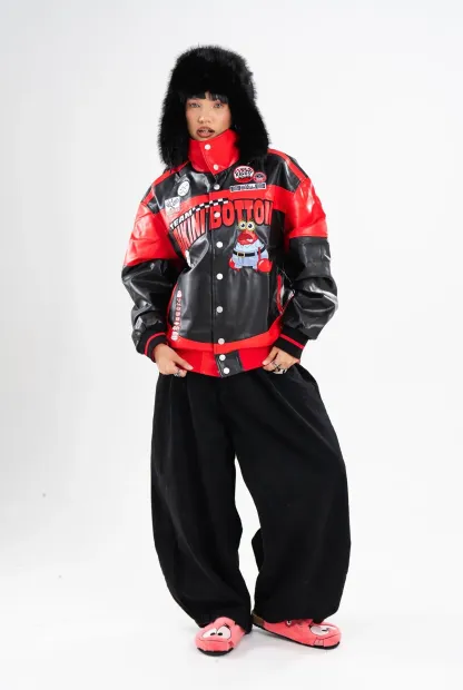 PRE-ORDER: MR. KRABS LEATHER JACKET