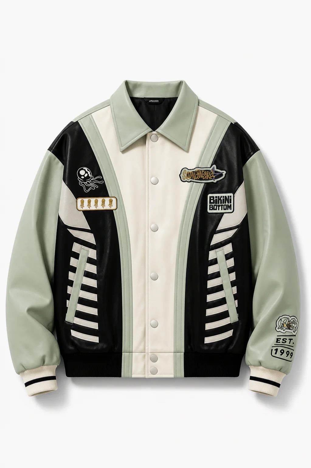 PRE-ORDER: SQUIDWARD LEATHER JACKET