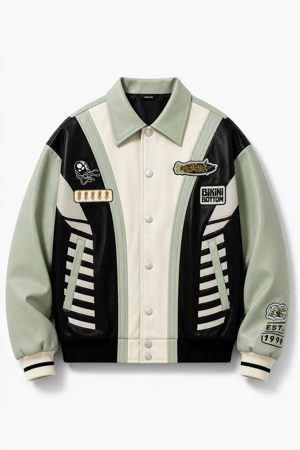 PRE-ORDER: SQUIDWARD LEATHER JACKET