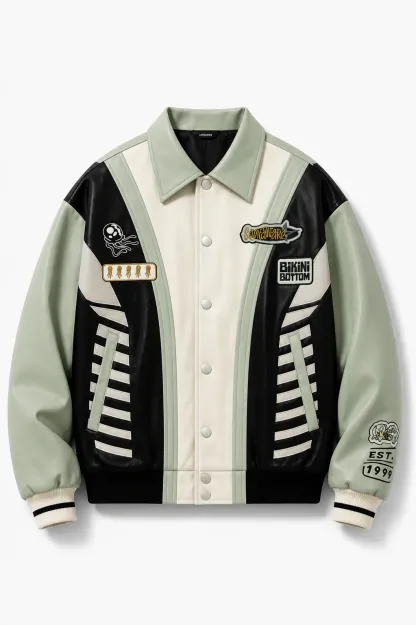 PRE-ORDER: SQUIDWARD LEATHER JACKET