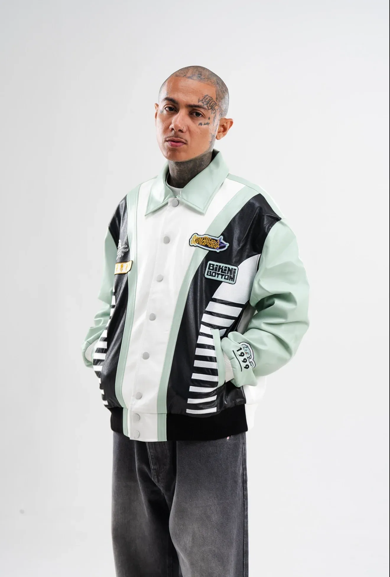 PRE-ORDER: SQUIDWARD LEATHER JACKET