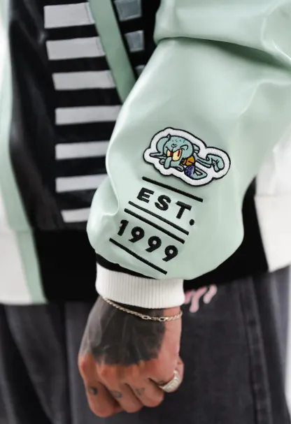PRE-ORDER: SQUIDWARD LEATHER JACKET