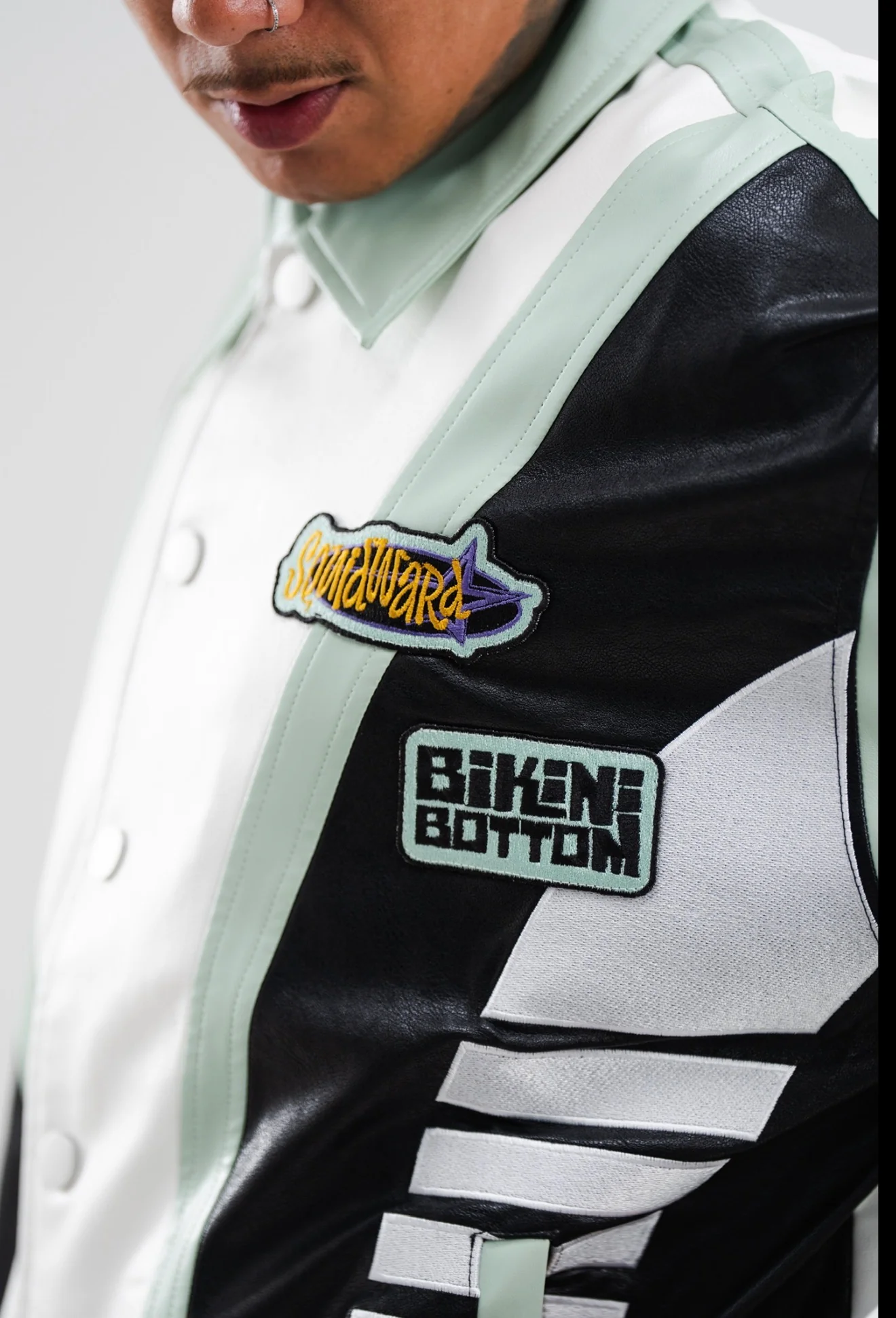 PRE-ORDER: SQUIDWARD LEATHER JACKET