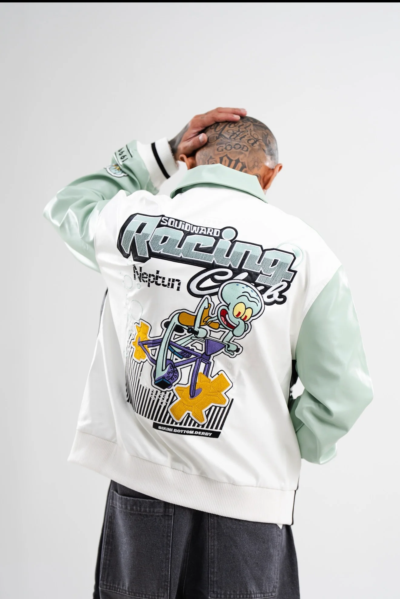 PRE-ORDER: SQUIDWARD LEATHER JACKET