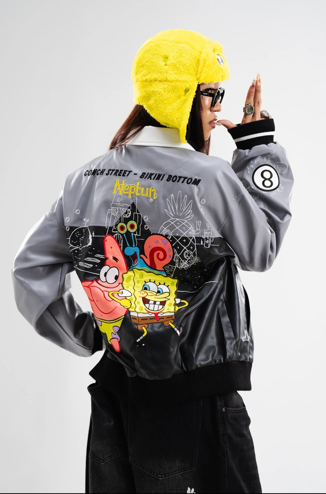 PRE-ORDER: SPONGEBOB LEATHER JACKET
