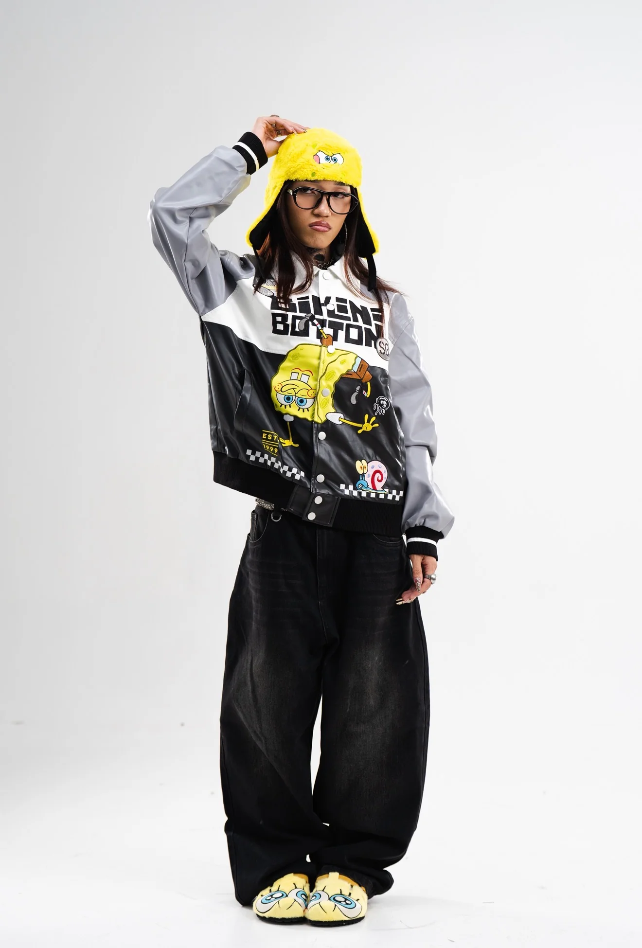 PRE-ORDER: SPONGEBOB LEATHER JACKET
