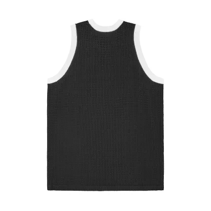 VICE MESH KNIT VEST [BLACK]