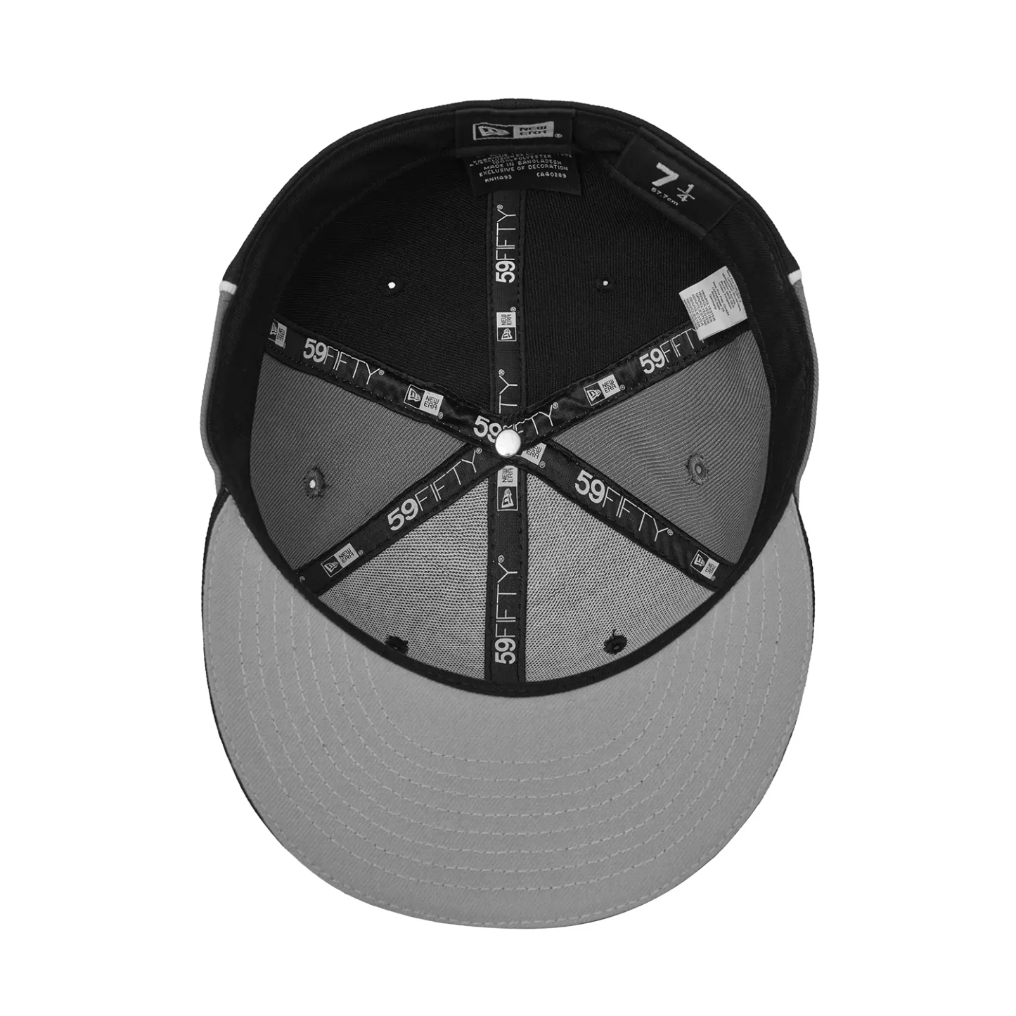 PIRATE RADIO NEW ERA FITTED CAP [BLACK/GREY]