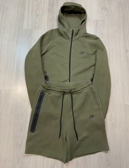 Tech Fleece Sweatshirt & Shorts Set-20 colors Image - 5