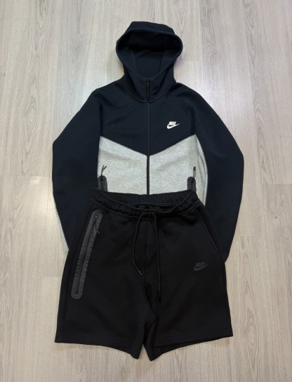Tech Fleece Sweatshirt & Shorts Set-20 colors Image - 15