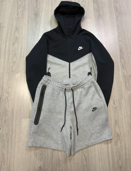Tech Fleece Sweatshirt & Shorts Set-20 colors Image - 14