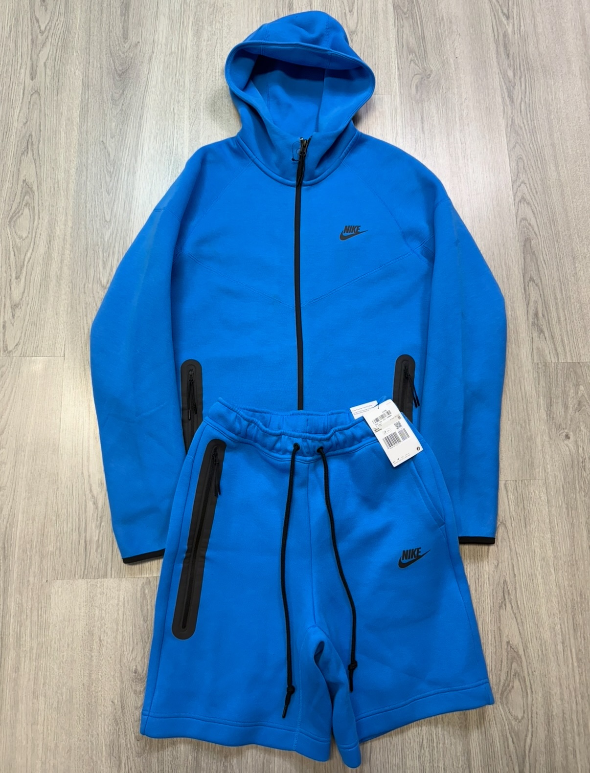 Tech Fleece Sweatshirt & Shorts Set-20 colors Image - 6