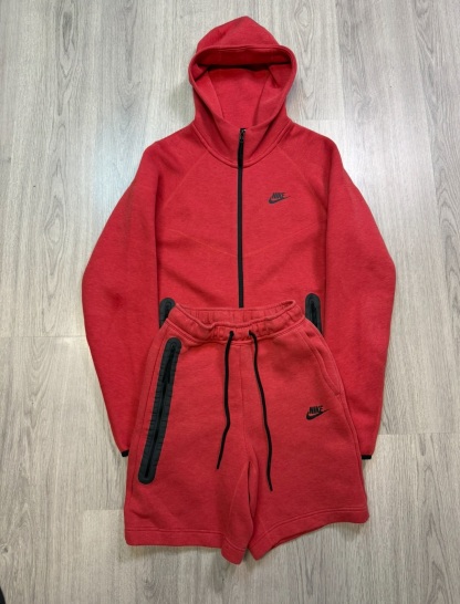 Tech Fleece Sweatshirt & Shorts Set-20 colors Image - 7