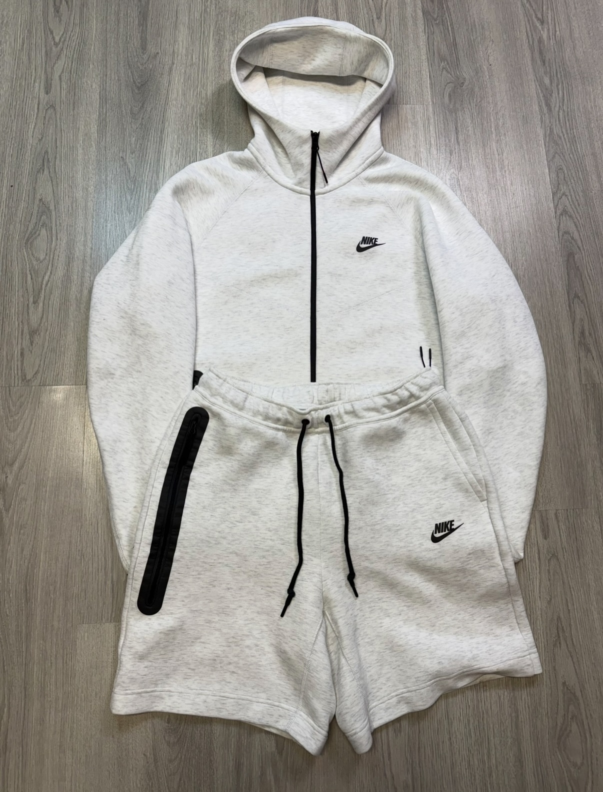 Tech Fleece Sweatshirt & Shorts Set-20 colors Image - 17