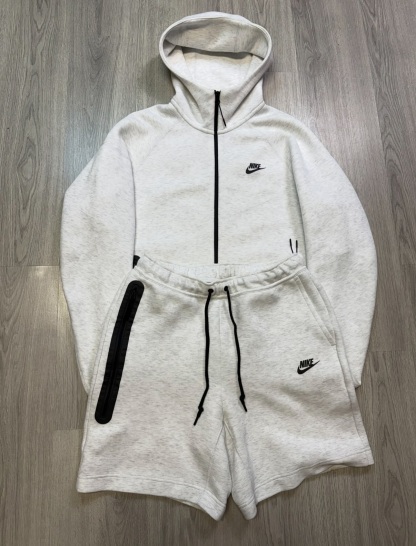 Tech Fleece Sweatshirt & Shorts Set-20 colors Image - 17