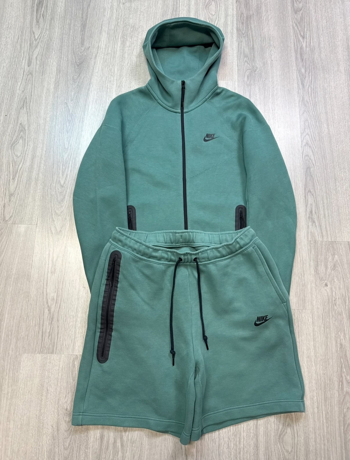 Tech Fleece Sweatshirt & Shorts Set-20 colors Image - 11
