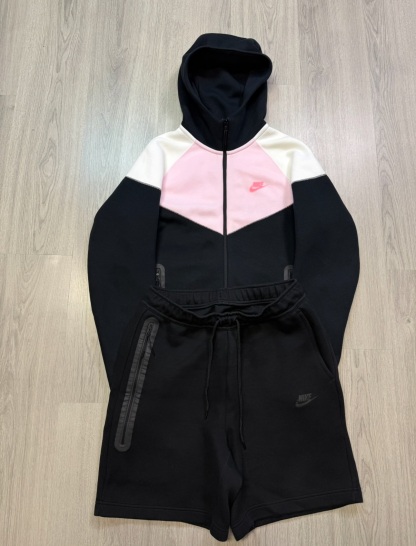 Tech Fleece Sweatshirt & Shorts Set-20 colors Image - 19