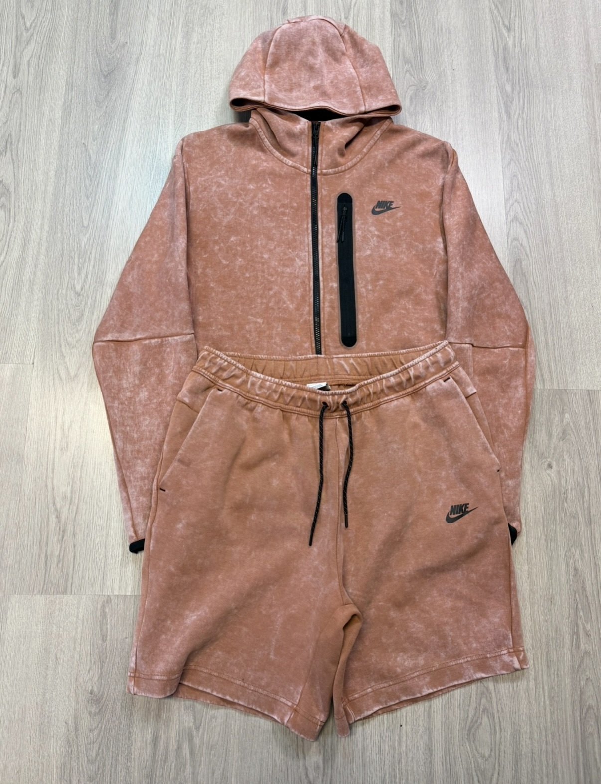Tech Fleece Sweatshirt & Shorts Set-20 colors Image - 18