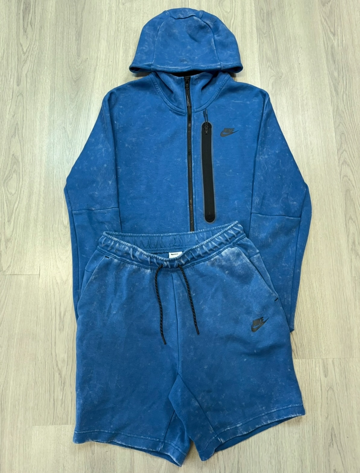 Tech Fleece Sweatshirt & Shorts Set-20 colors Image - 10