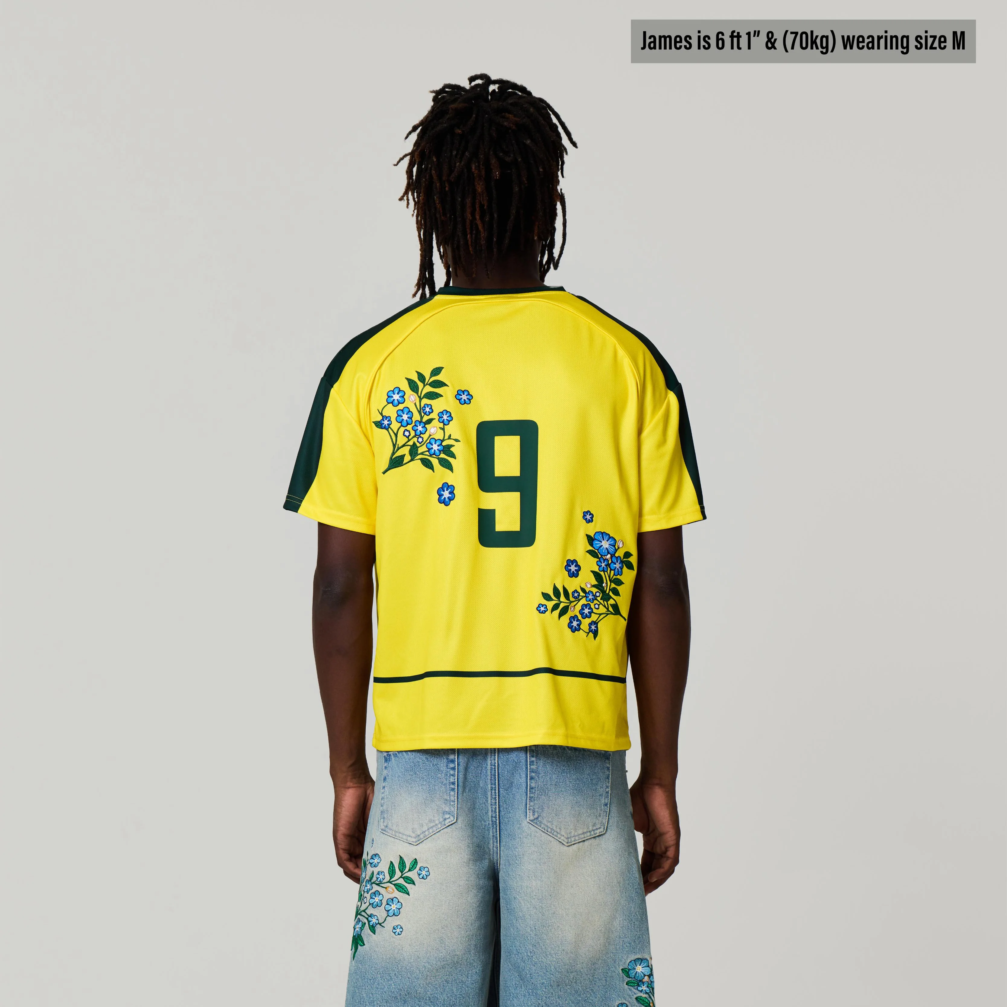 BRAZIL EMBROIDERED JERSEY