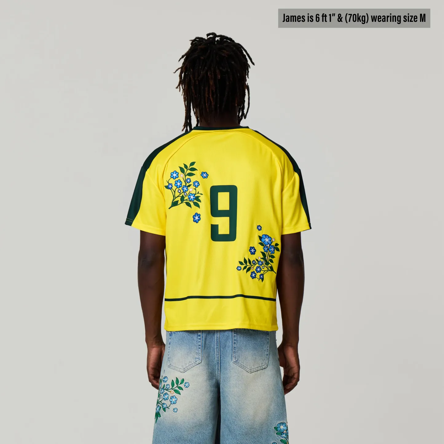 BRAZIL EMBROIDERED JERSEY