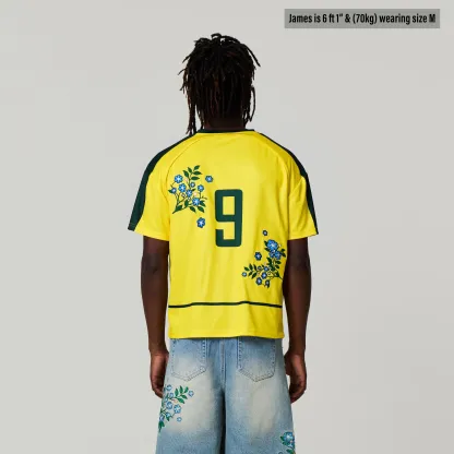 BRAZIL EMBROIDERED JERSEY