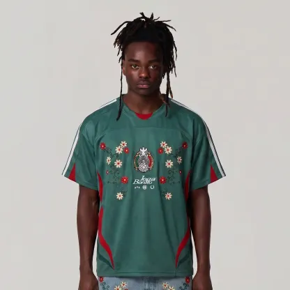 MEXICO EMBROIDERED JERSEY