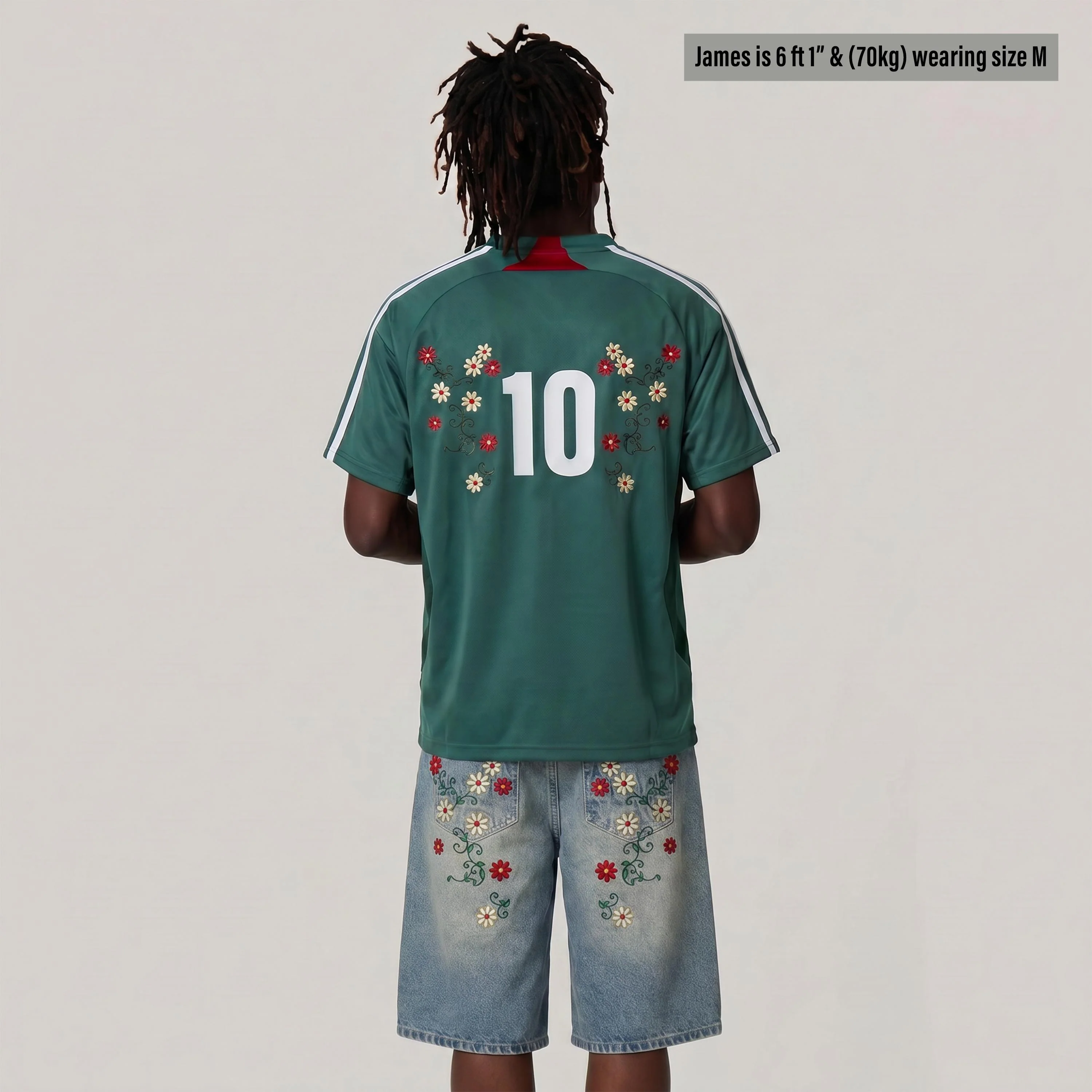 MEXICO EMBROIDERED JERSEY