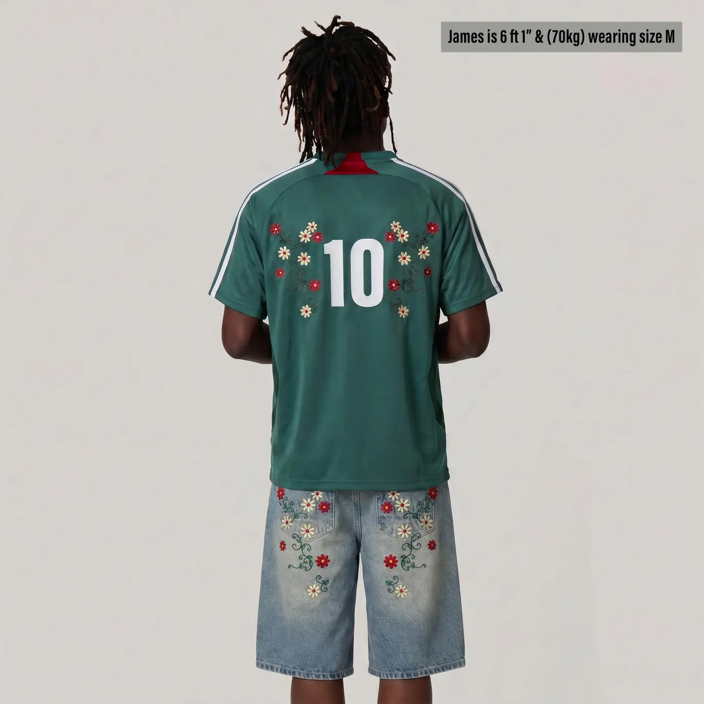 MEXICO EMBROIDERED JERSEY