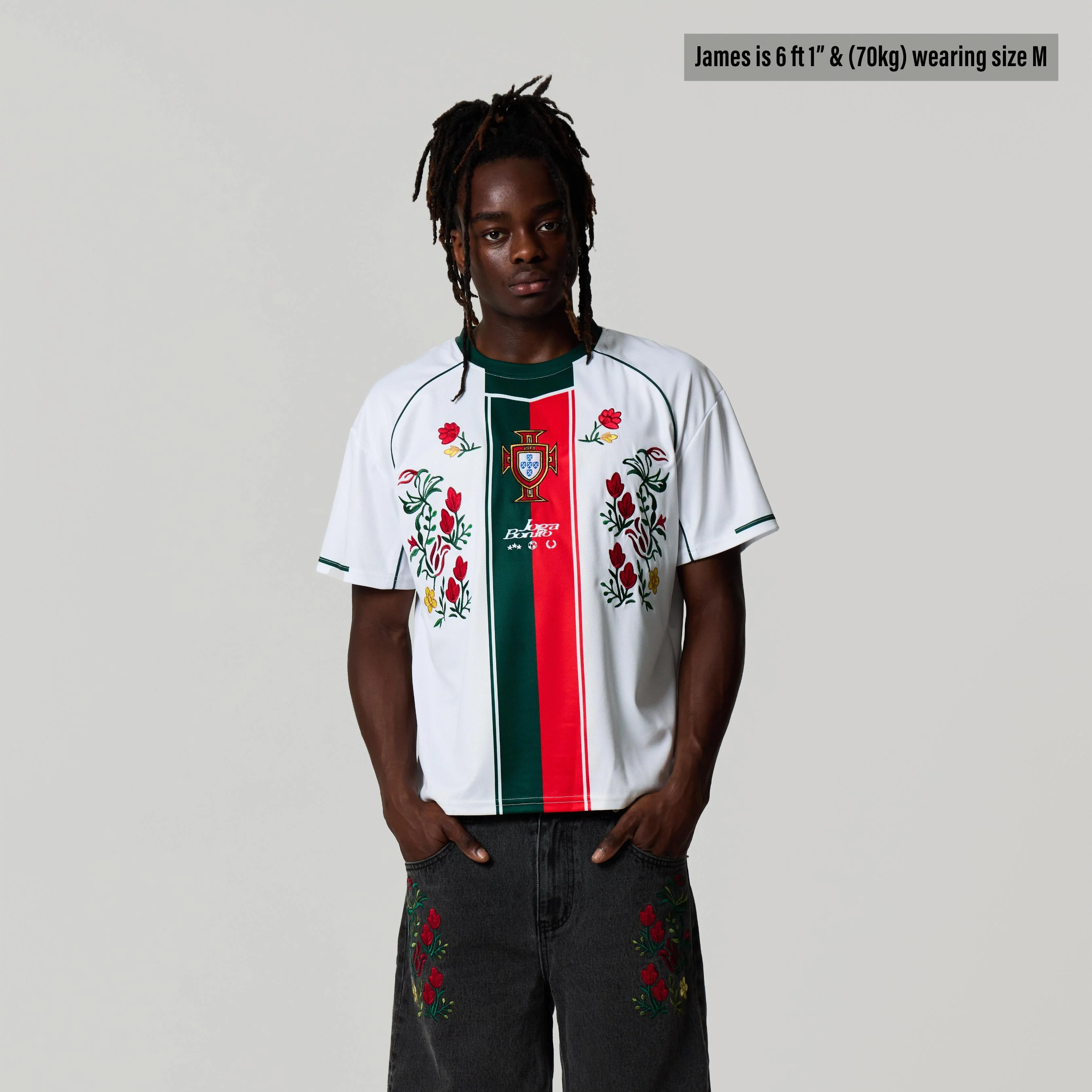 PORTUGAL EMBROIDERED JERSEY