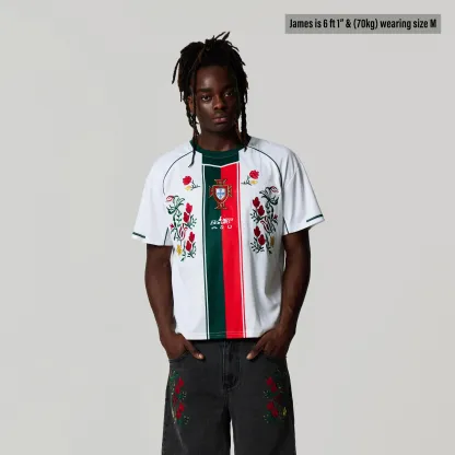 PORTUGAL EMBROIDERED JERSEY
