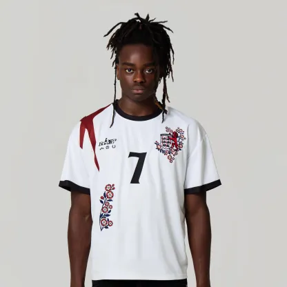 ENGLAND EMBROIDERED JERSEY