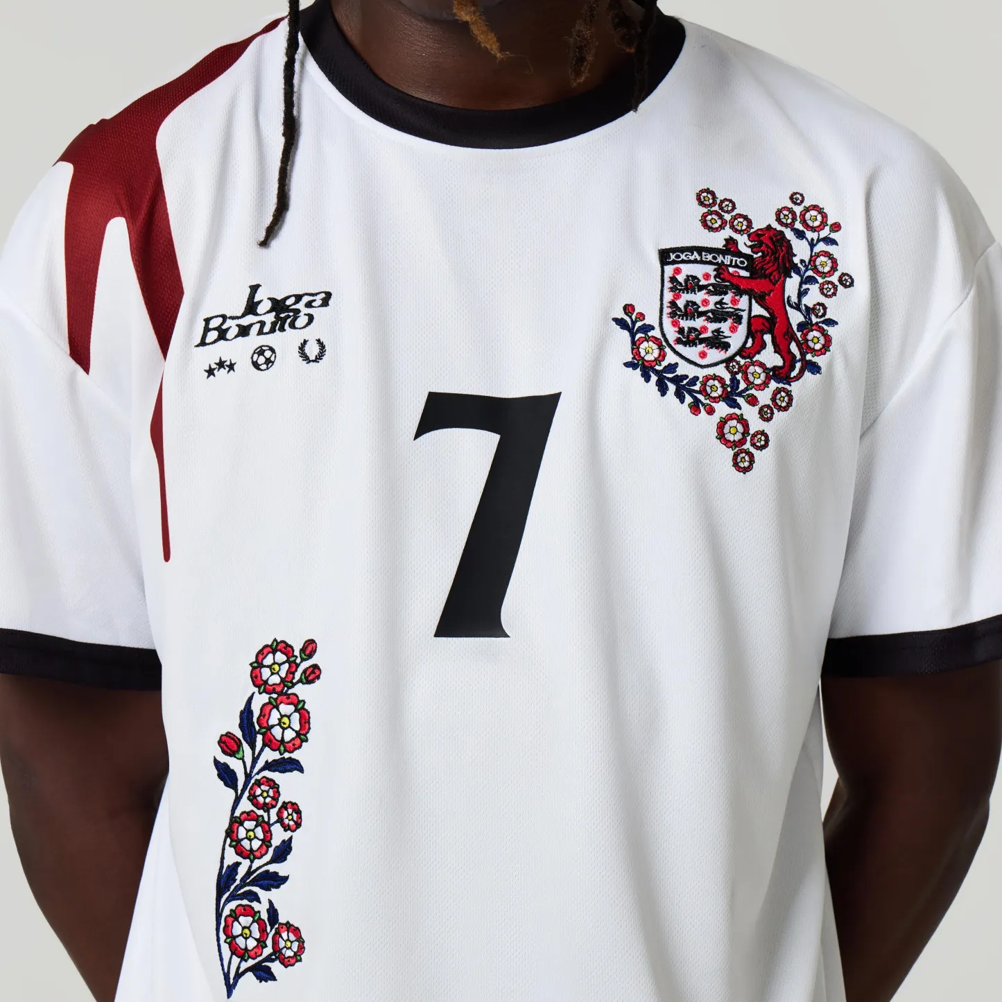 ENGLAND EMBROIDERED JERSEY