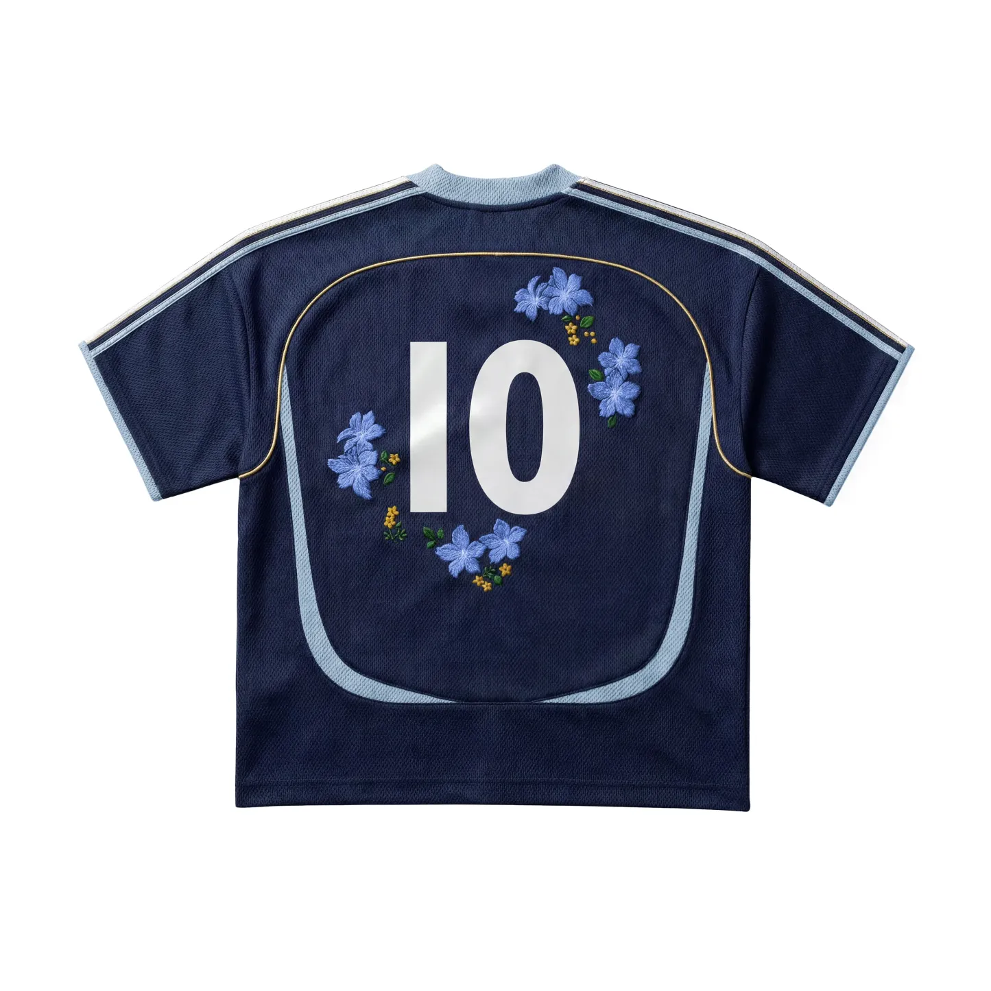 ARGENTINA EMBROIDERED JERSEY