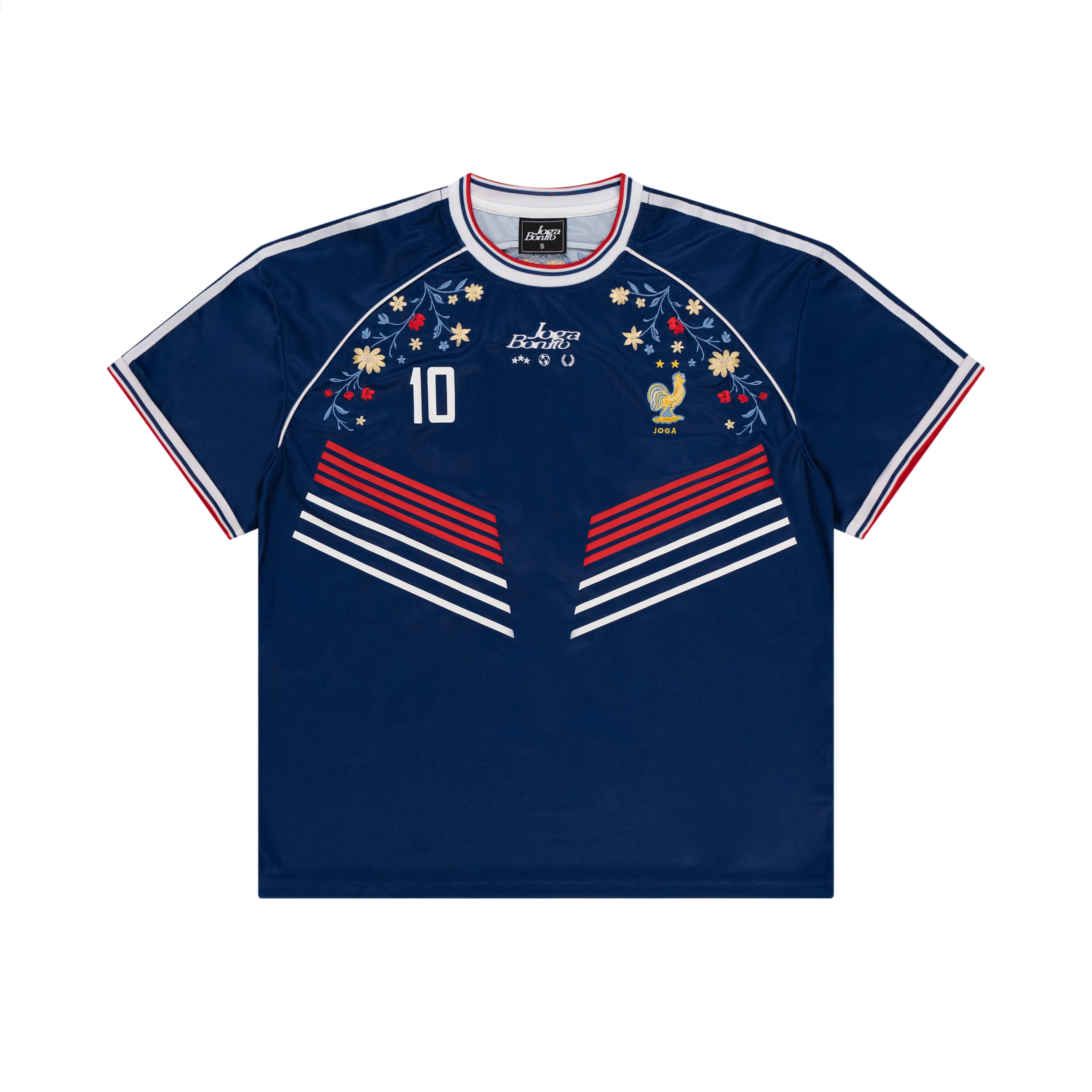 FRANCE EMBROIDERED JERSEY