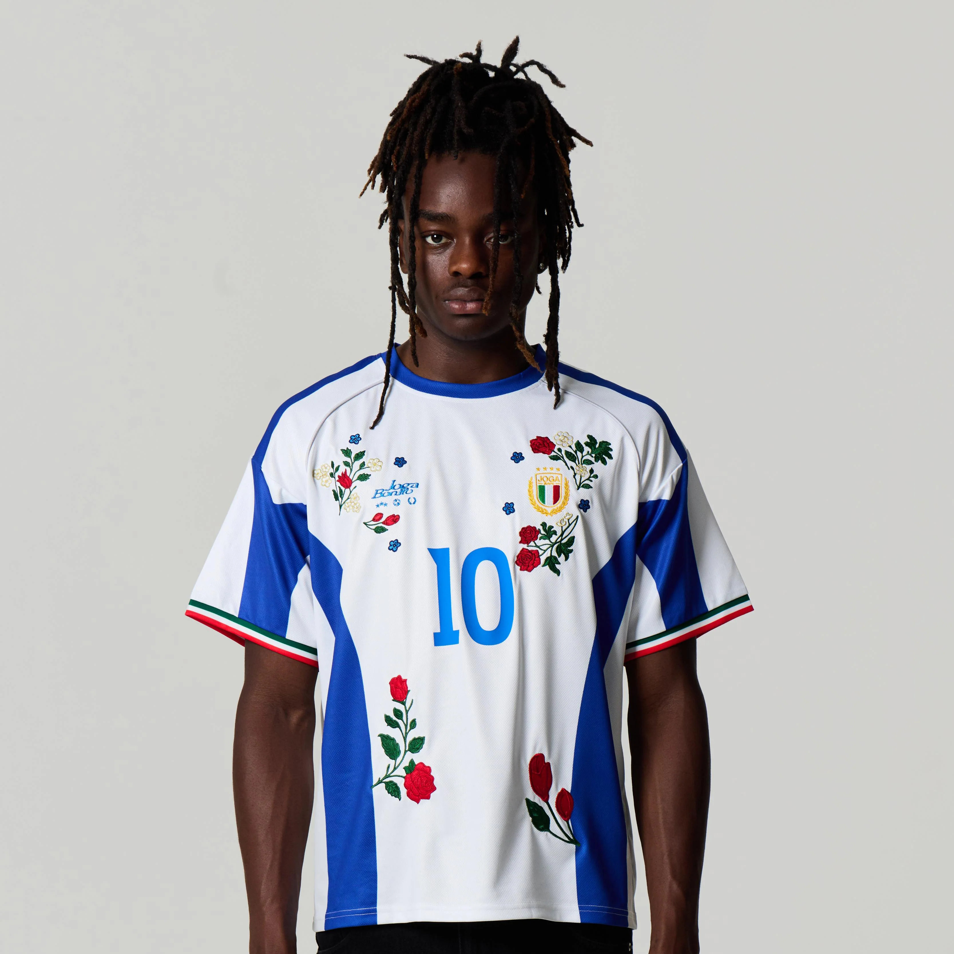 ITALY EMBROIDERED JERSEY