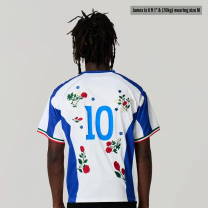 ITALY EMBROIDERED JERSEY