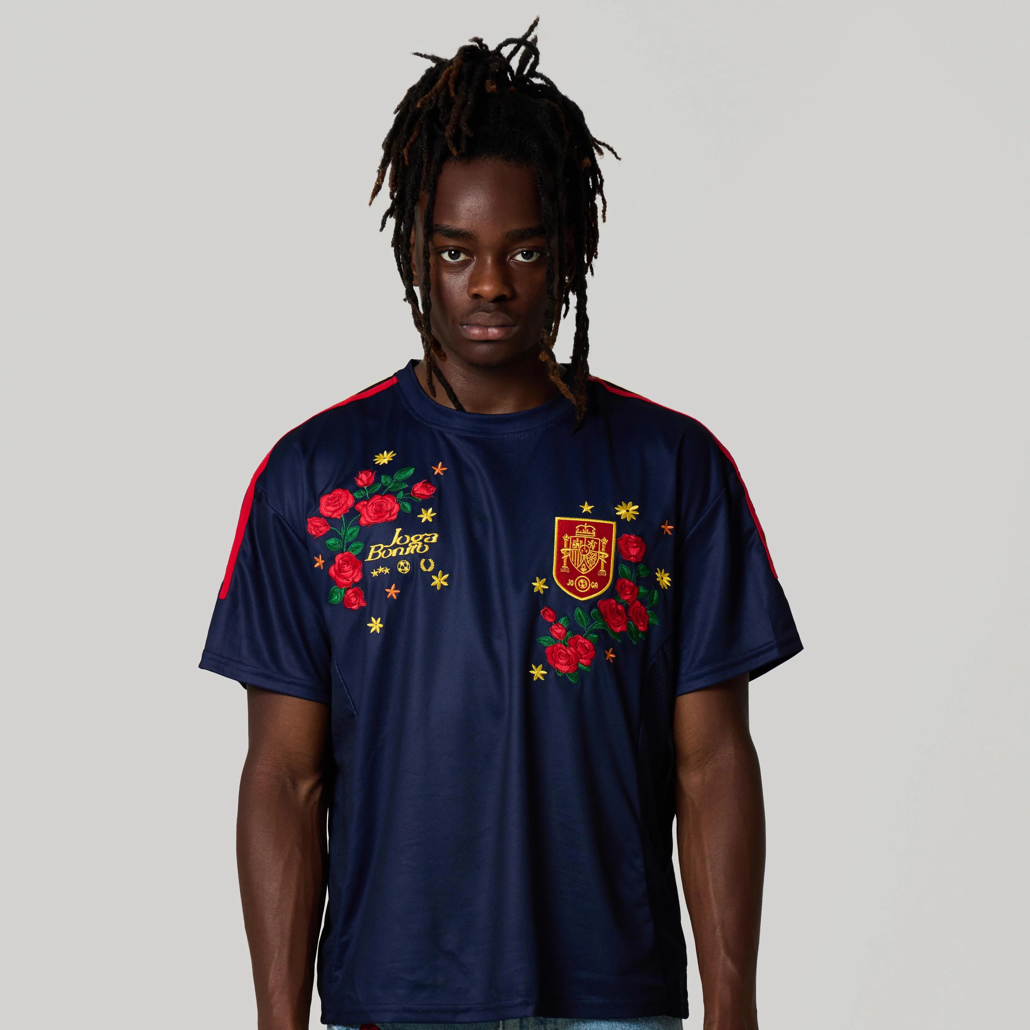 SPAIN EMBROIDERED JERSEY