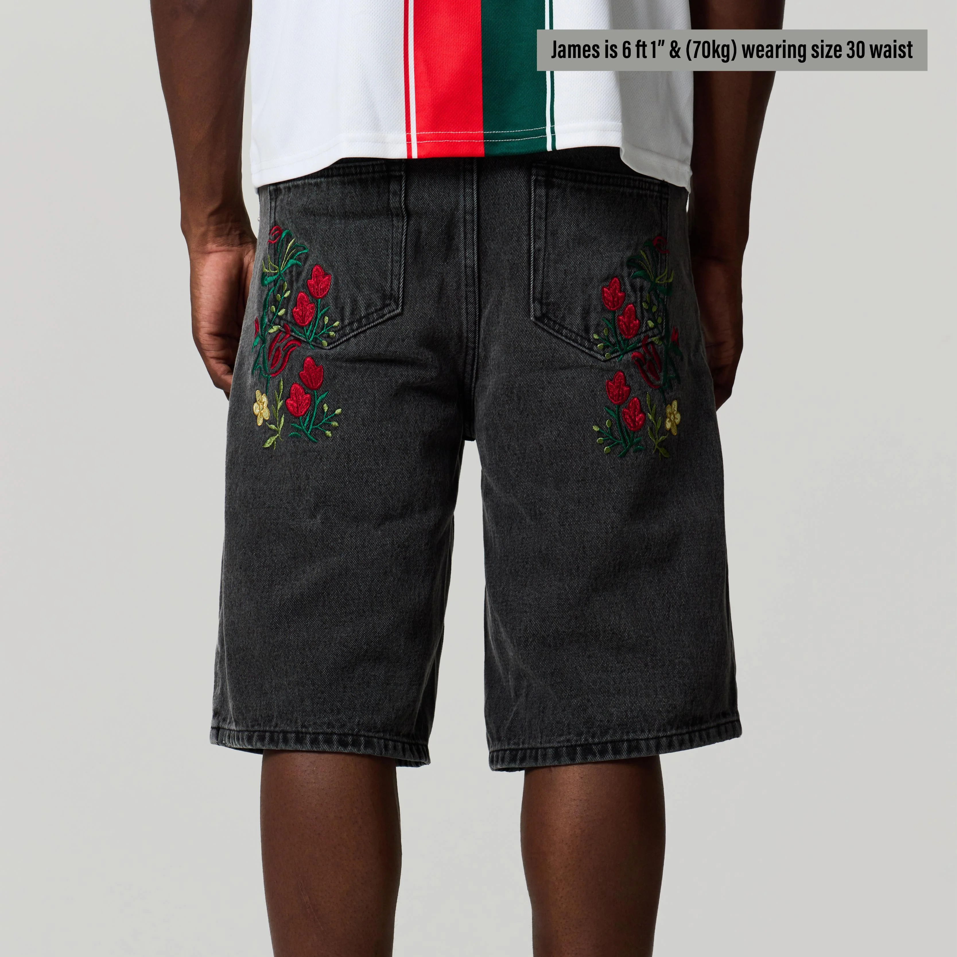 PORTUGAL EMBROIDERED JORTS