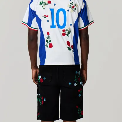 ITALY EMBROIDERED JORTS