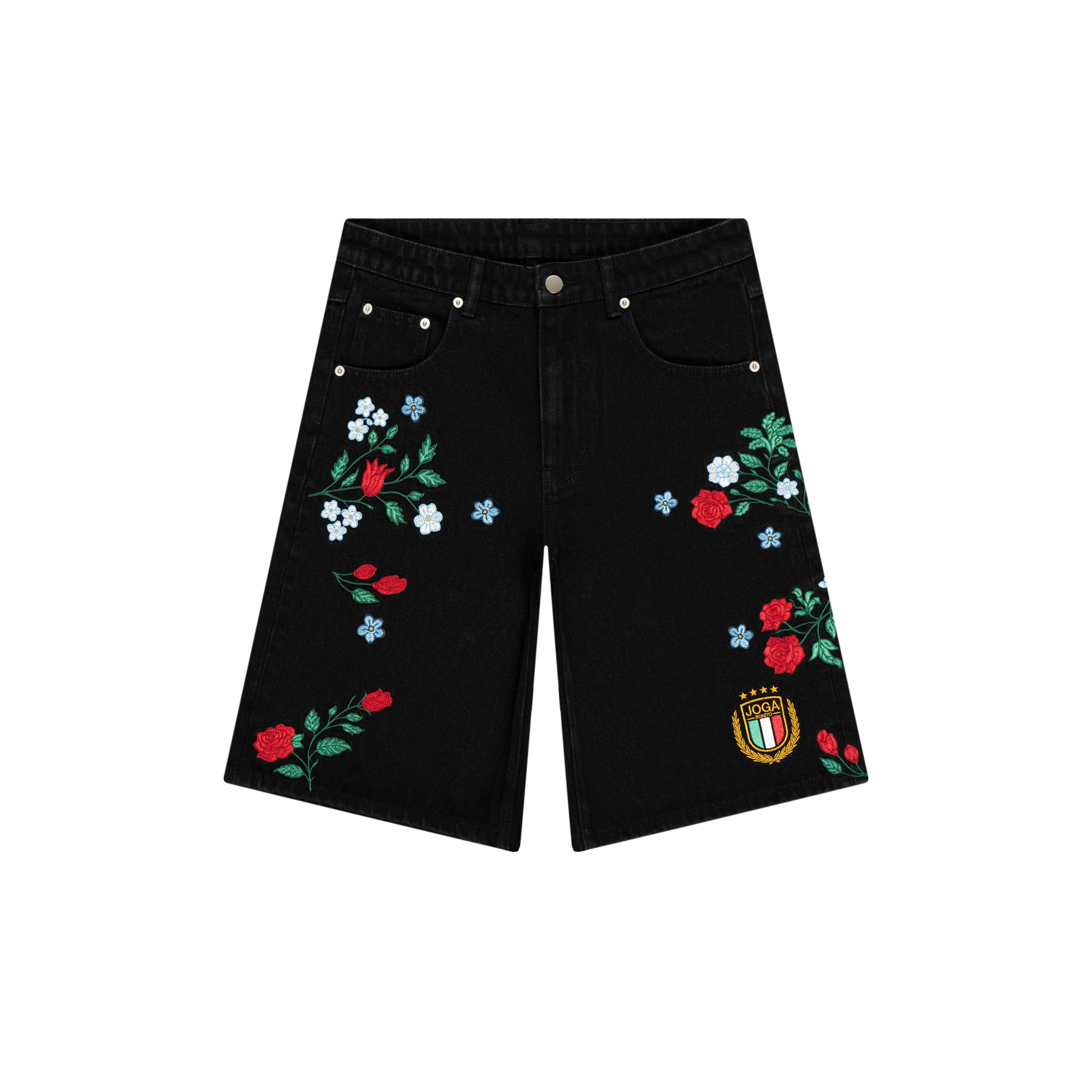 ITALY EMBROIDERED JORTS