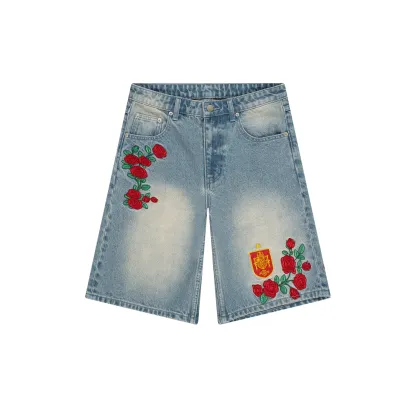 SPAIN EMBROIDERED JORTS