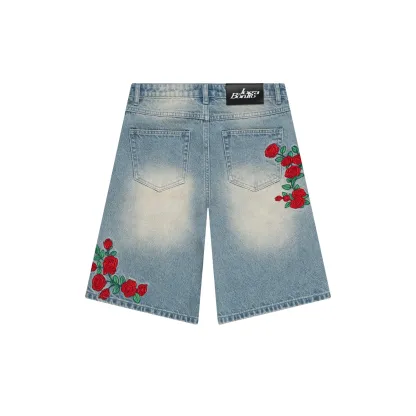 SPAIN EMBROIDERED JORTS