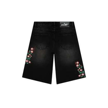 ENGLAND EMBROIDERED JORTS